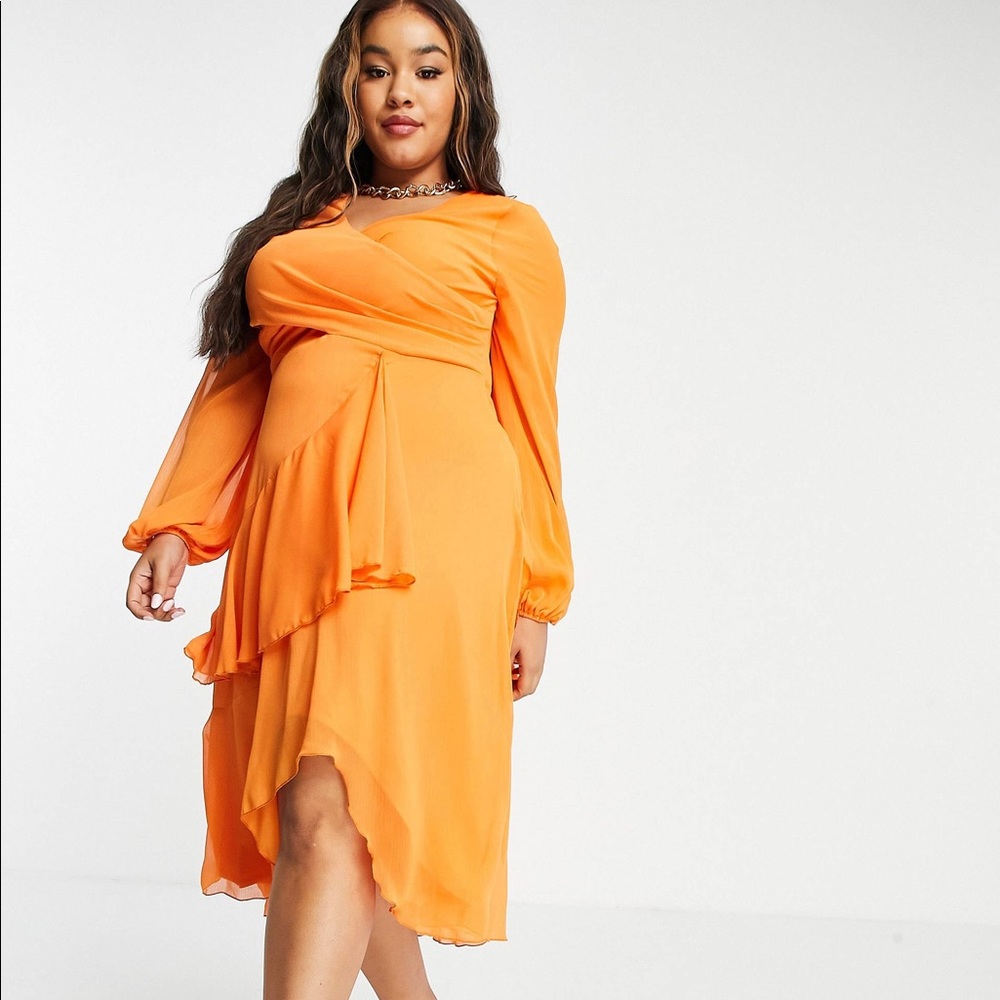 ASOS Orange Dress
